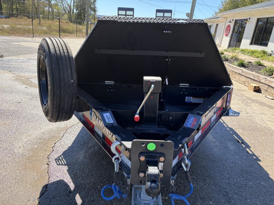 New 2027 Diamond C 82x20' Equipment, 24" Dovetail, Extra Wide Flip Ramps LPX210
