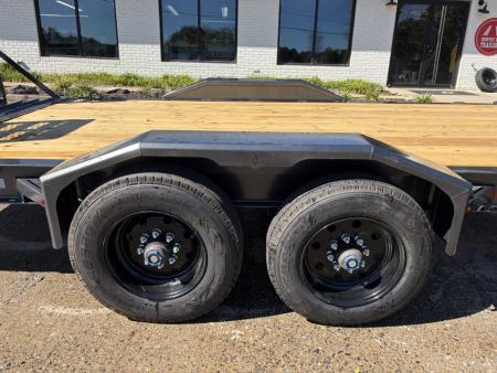 New 2027 Diamond C 82x20' Equipment, 24" Dovetail, Extra Wide Flip Ramps LPX210