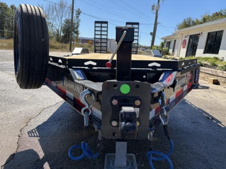 New 2027 Diamond C 82x20' Equipment, 24" Dovetail, Extra Wide Flip Ramps LPX210