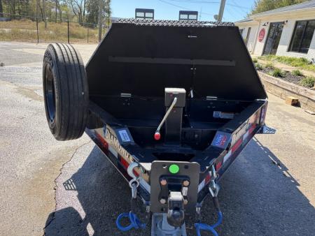 New 2027 Diamond C 82x20' Equipment, 24" Dovetail, Extra Wide Flip Ramps LPX210