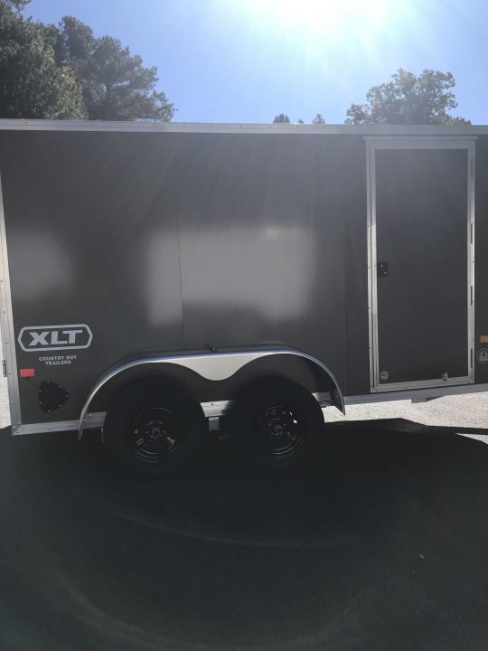 New 2027 All Aluminum 6'X12' Enclosed Trailer, 76" Height, 7K GVWR, ALCOM EZ Hauler XLT