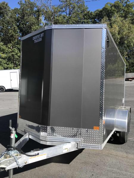New 2027 All Aluminum 6'X12' Enclosed Trailer, 76  Height, 7K GVWR, ALCOM EZ Hauler XLT