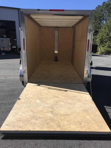 New 2027 All Aluminum 6'X12' Enclosed Trailer, 76" Height, 7K GVWR, ALCOM EZ Hauler XLT