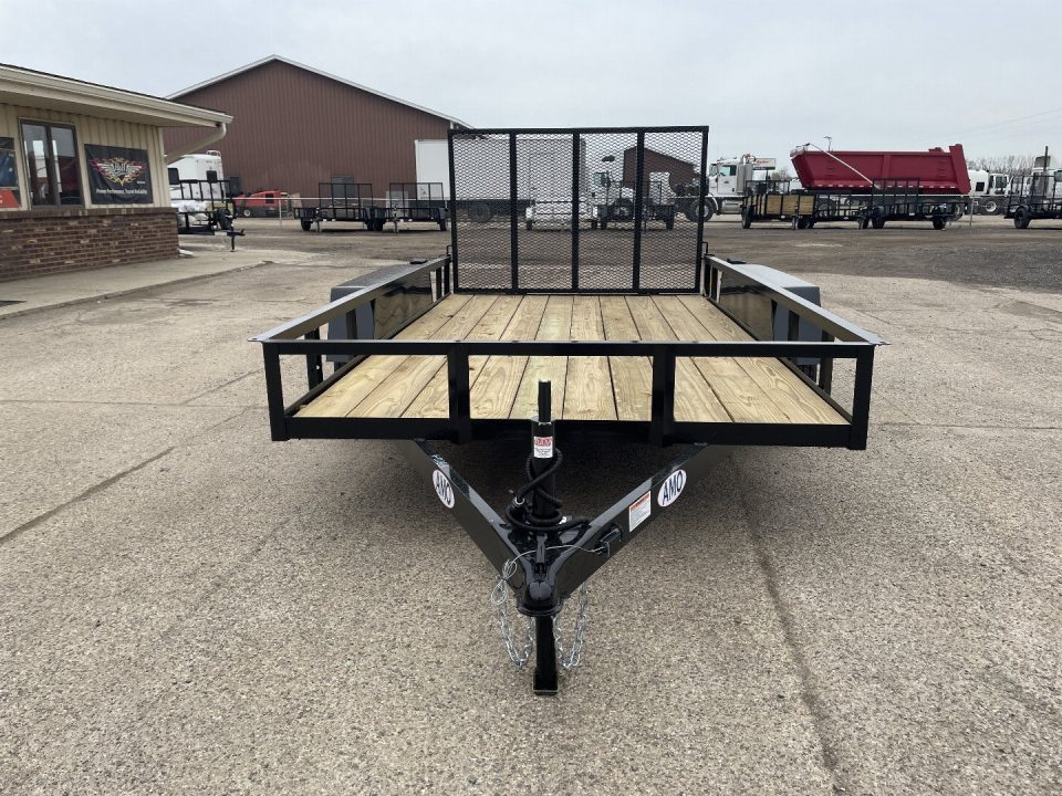 New 2027 AMO 76x12 TA2 Low Side 7K Landscape Trailer