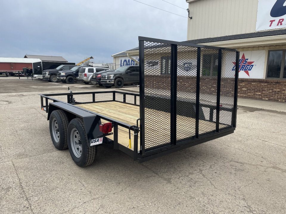 New 2027 AMO 76x12 TA2 Low Side 7K Landscape Trailer
