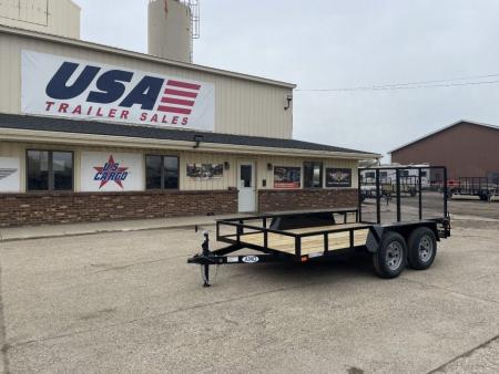 New 2027 AMO 76x12 TA2 Low Side 7K Landscape Trailer