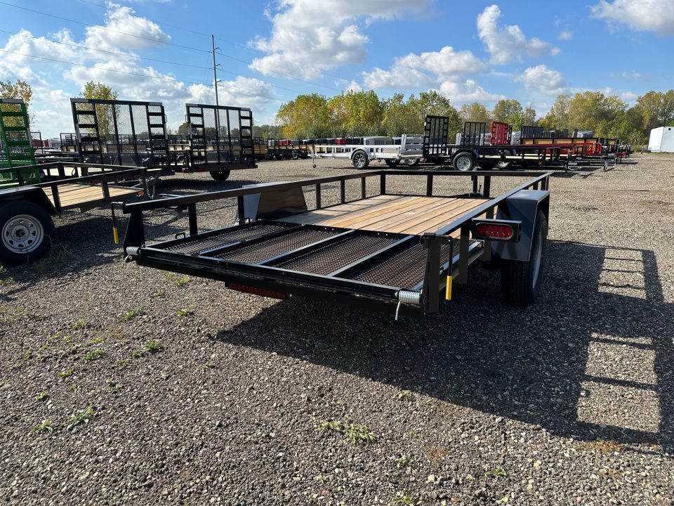 New 2027 AMO 76x12 Low-Side 3k Landscape Trailer