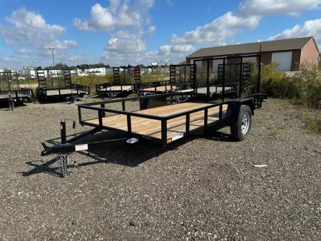 New 2027 AMO 76x12 Low-Side 3k Landscape Trailer