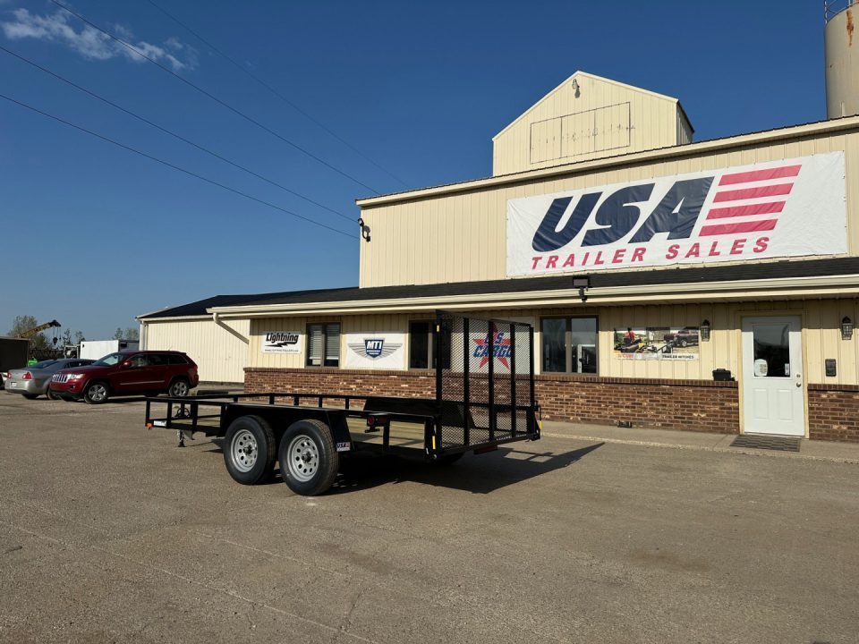 New 2027 AMO 76x14 TA1 Low Side 7K Landscape Trailer