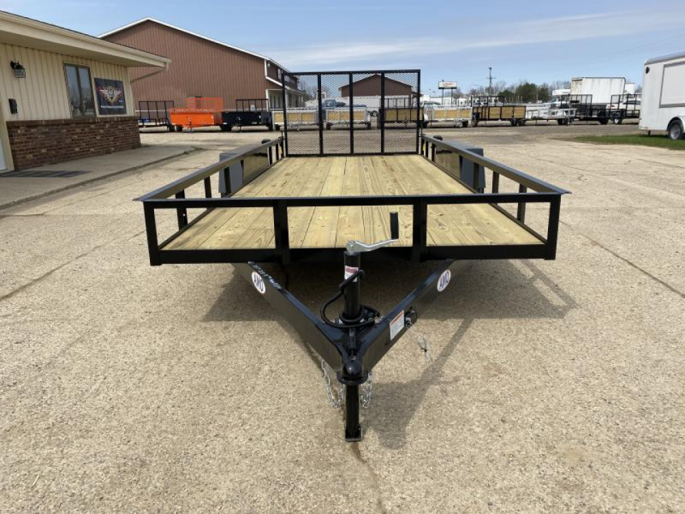 New 2027 AMO 82x18 TA2 Low Side 7K Landscape Trailer