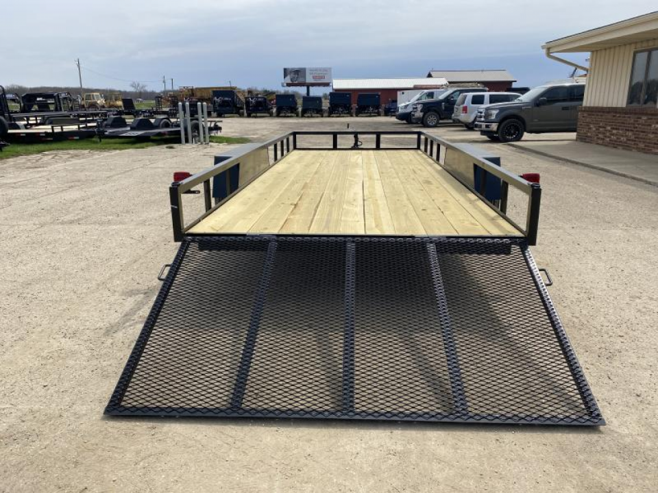 New 2027 AMO 82x18 TA2 Low Side 7K Landscape Trailer