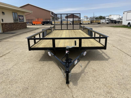 New 2027 AMO 82x18 TA2 Low Side 7K Landscape Trailer