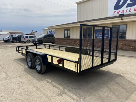 New 2027 AMO 82x18 TA2 Low Side 7K Landscape Trailer