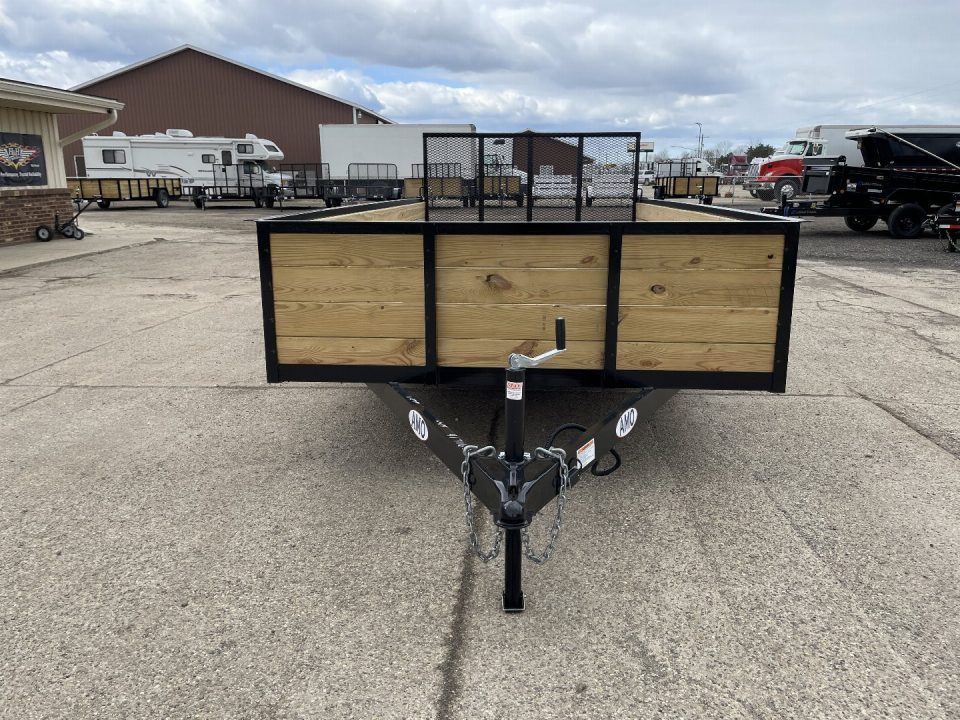 New 2027 AMO 82X16 TA2 Woodside 7K Landscape Trailer