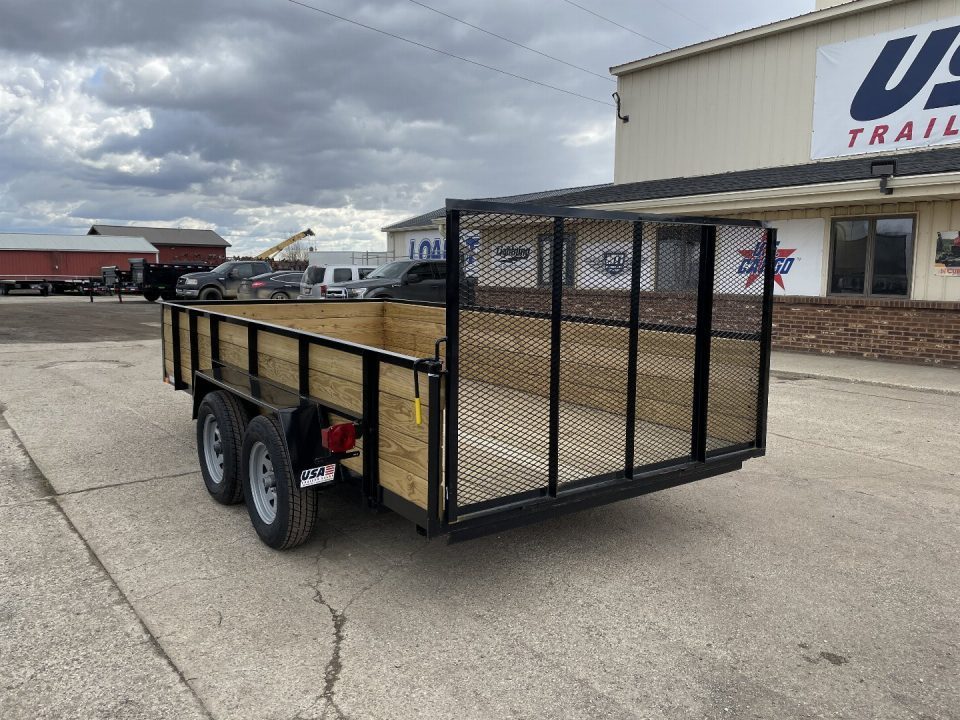 New 2027 AMO 82X16 TA2 Woodside 7K Landscape Trailer