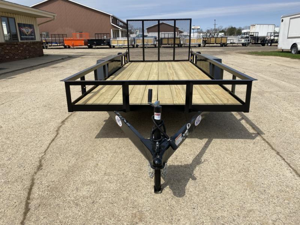 New 2027 AMO 82x16 TA2 Low Side 7K Landscape Trailer