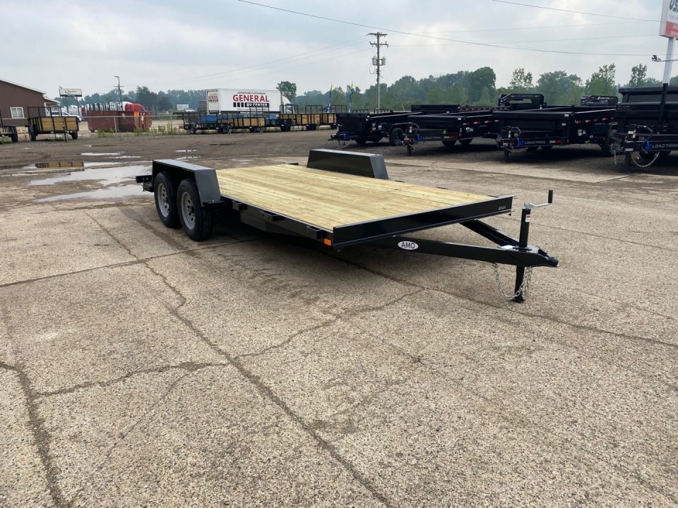 New 2027 AMO 82x16 TA1 Flat Deck 7K Car Hauler