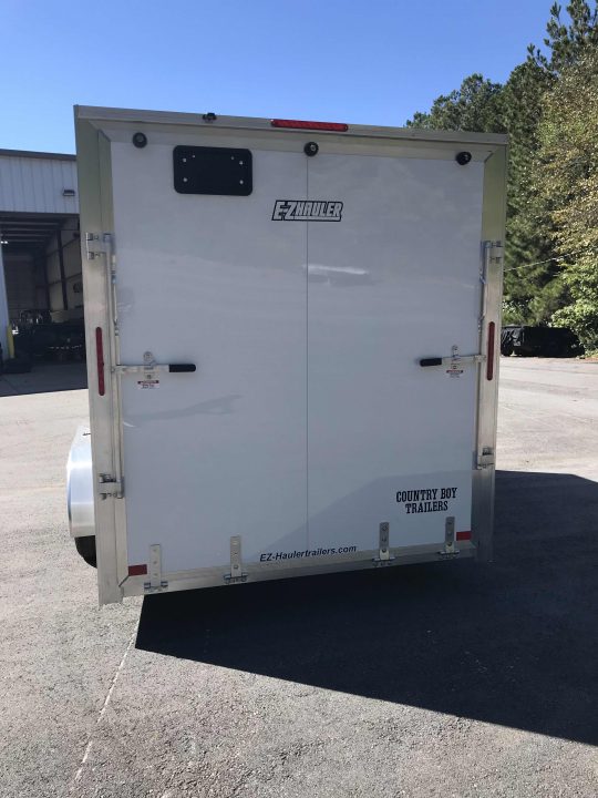 New 2027 All Aluminum 7'x16' Enclosed, 82" Height, 7K GVWR, ALCOM EZ HAUL