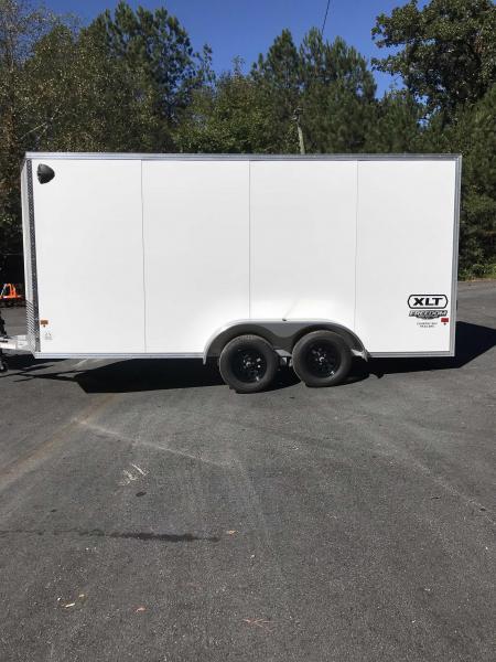 New 2027 All Aluminum 7'x16' Enclosed, 82" Height, 7K GVWR, ALCOM EZ HAUL