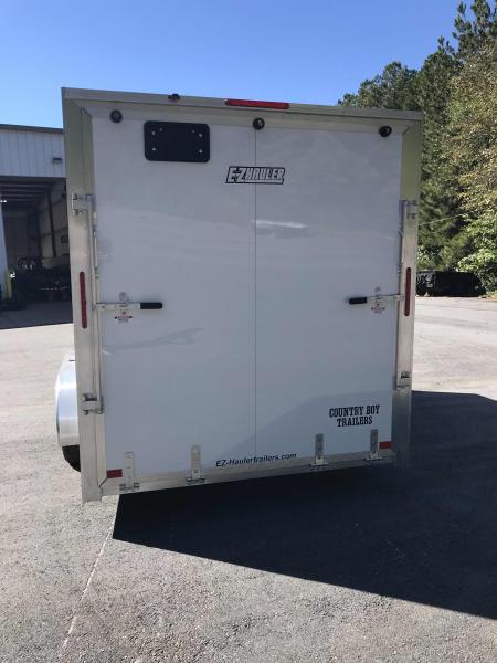 New 2027 All Aluminum 7'x16' Enclosed, 82" Height, 7K GVWR, ALCOM EZ HAUL