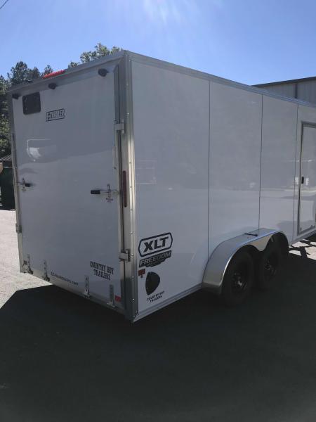 New 2027 All Aluminum 7'x16' Enclosed, 82" Height, 7K GVWR, ALCOM EZ HAUL