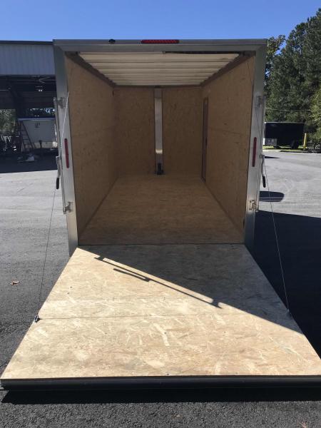 New 2027 All Aluminum 7'x16' Enclosed, 82" Height, 7K GVWR, ALCOM EZ HAUL