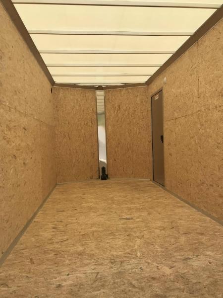 New 2027 All Aluminum 7'x16' Enclosed, 82" Height, 7K GVWR, ALCOM EZ HAUL