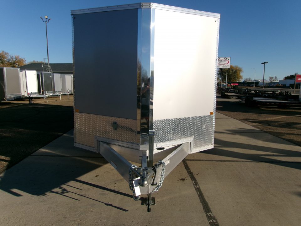 Used USED 2024 ALCOM EZEC8.5X26CH Cargo / Enclosed Trailer 8.5' X 26' with upgraded 7K Torsion Axles
