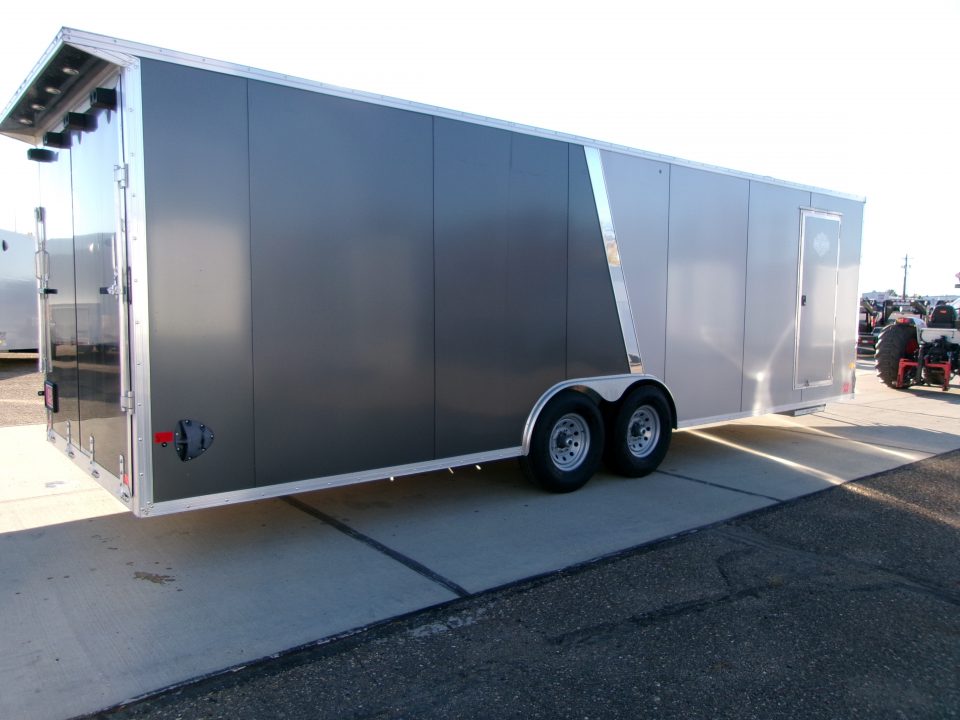 Used USED 2024 ALCOM EZEC8.5X26CH Cargo / Enclosed Trailer 8.5' X 26' with upgraded 7K Torsion Axles