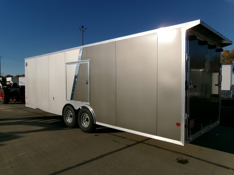 Used USED 2024 ALCOM EZEC8.5X26CH Cargo / Enclosed Trailer 8.5' X 26' with upgraded 7K Torsion Axles