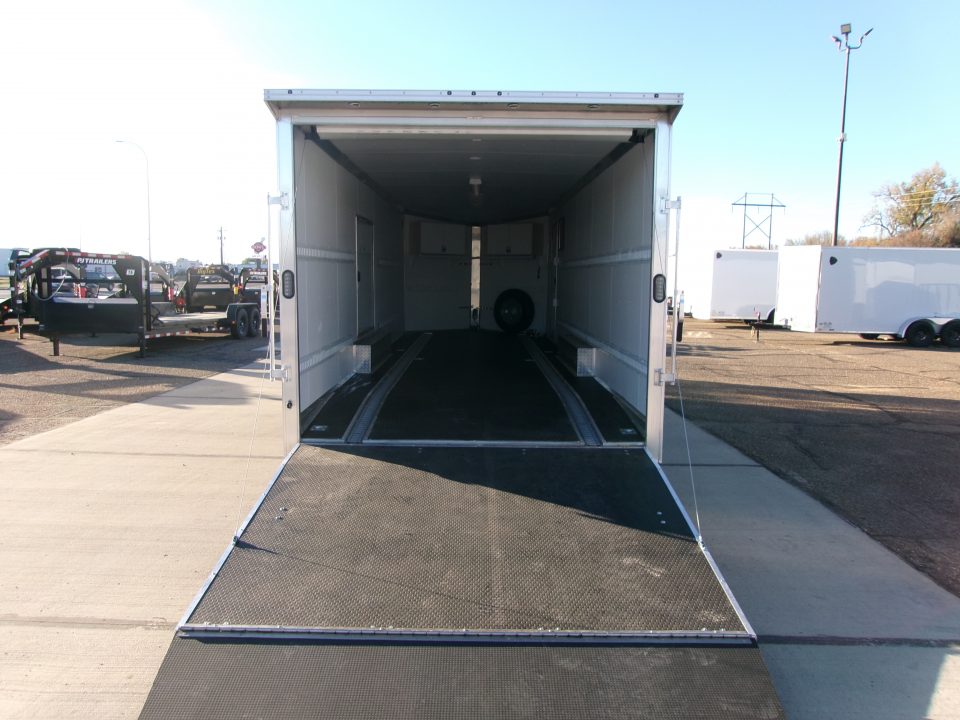 Used USED 2024 ALCOM EZEC8.5X26CH Cargo / Enclosed Trailer 8.5' X 26' with upgraded 7K Torsion Axles