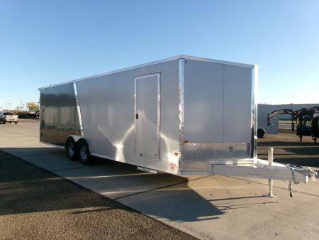 Used USED 2024 ALCOM EZEC8.5X26CH Cargo / Enclosed Trailer 8.5' X 26' with upgraded 7K Torsion Axles