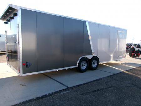 Used USED 2024 ALCOM EZEC8.5X26CH Cargo / Enclosed Trailer 8.5' X 26' with upgraded 7K Torsion Axles