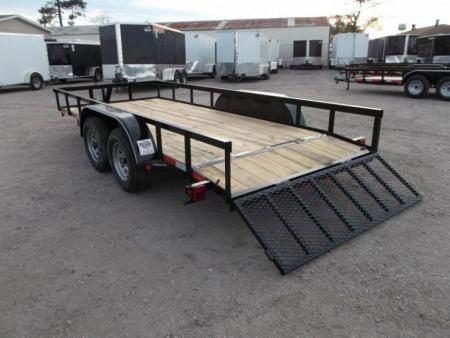 New 2027 Longhorn Trailers 77x16 Utility Trailer / ATV Trailer / 2ft ...