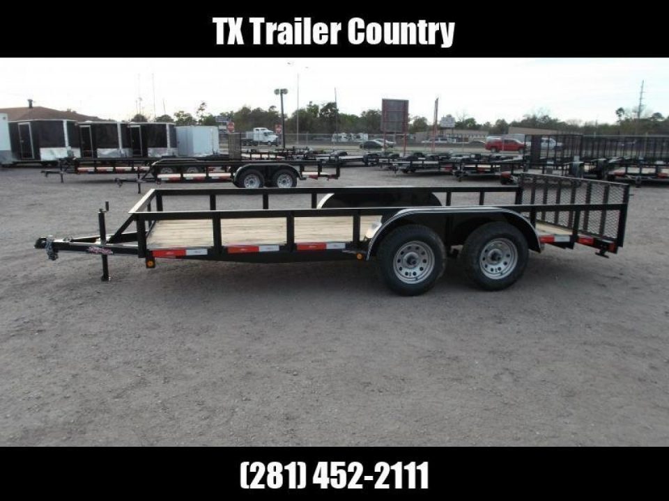 New 2027 Longhorn Trailers 77x16 Utility Trailer / ATV Trailer / 2ft ...