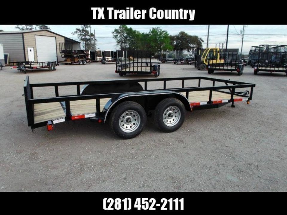 New 2027 Longhorn Trailers 77x16 Utility Trailer / ATV Trailer / 2ft ...