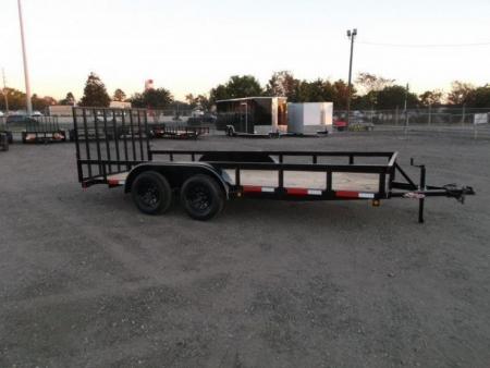 New 2027 Longhorn Trailers 77x16 Utility Trailer / ATV Trailer / 2ft ...