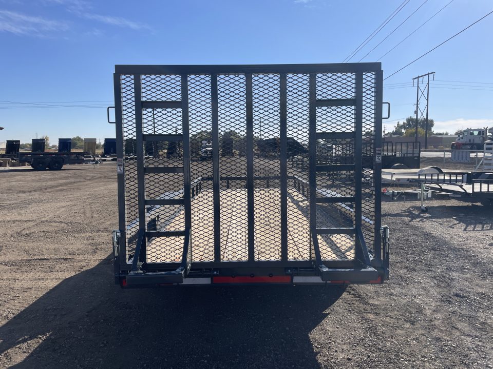 New 2027 Lamar 7x18 10k Landscape Utility Trailer