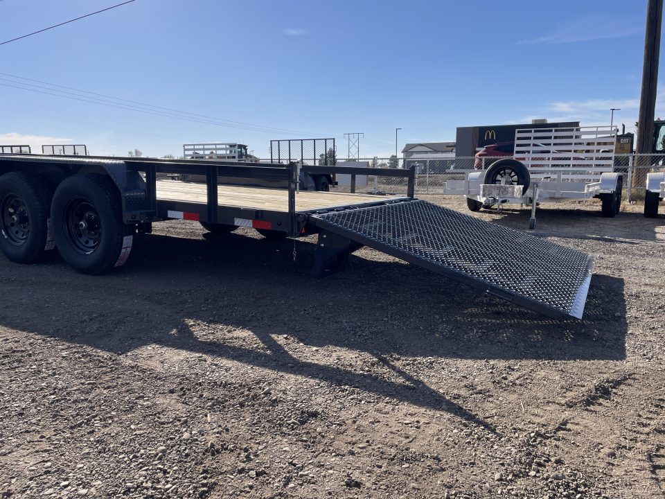 New 2027 Lamar 7x18 10k Landscape Utility Trailer