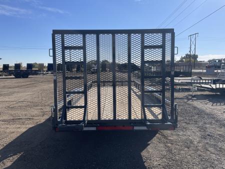 New 2027 Lamar 7x18 10k Landscape Utility Trailer