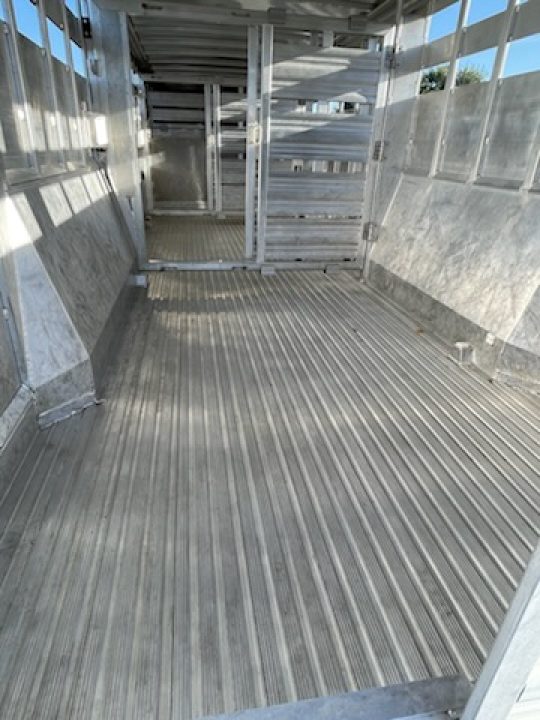 Used 2024 Featherlite 7.5x26 model 8127 Stock Trailer