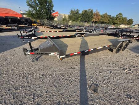 New 2027 Rice Trailers FMC8222 Car / Racing Trailer 82x22' Slide in Ramps Dove Tail