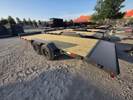 New 2027 Rice Trailers FMC8222 Car / Racing Trailer 82x22' Slide in Ramps Dove Tail