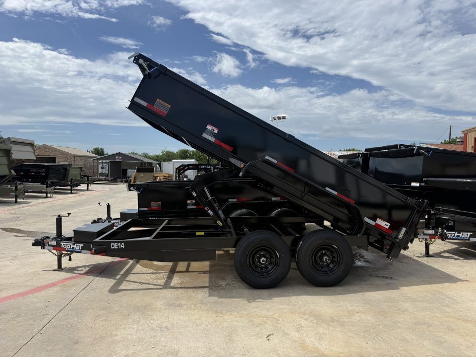 New 2027 Top Hat Trailers DE14-14X83 Dump Trailer