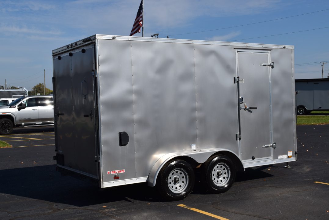 Used 2018 Cargo Mate E-Series 7x14 Cargo / Enclosed Trailer