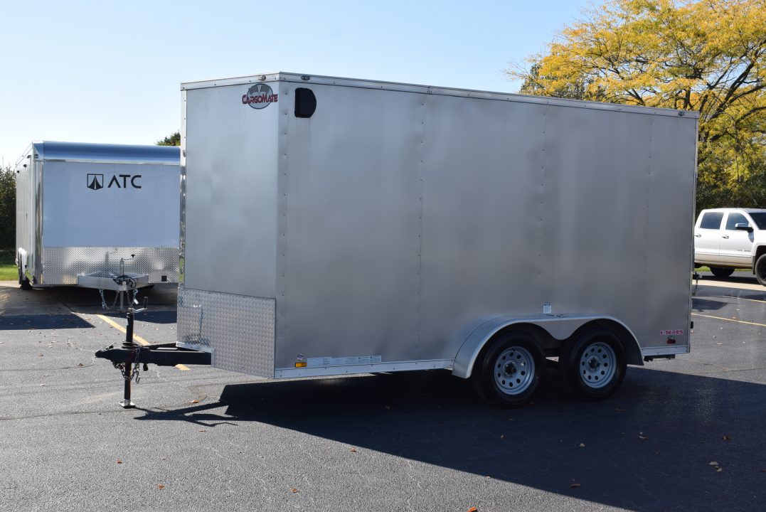 Used 2018 Cargo Mate E-Series 7x14 Cargo / Enclosed Trailer