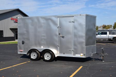 Used 2018 Cargo Mate E-Series 7x14 Cargo / Enclosed Trailer
