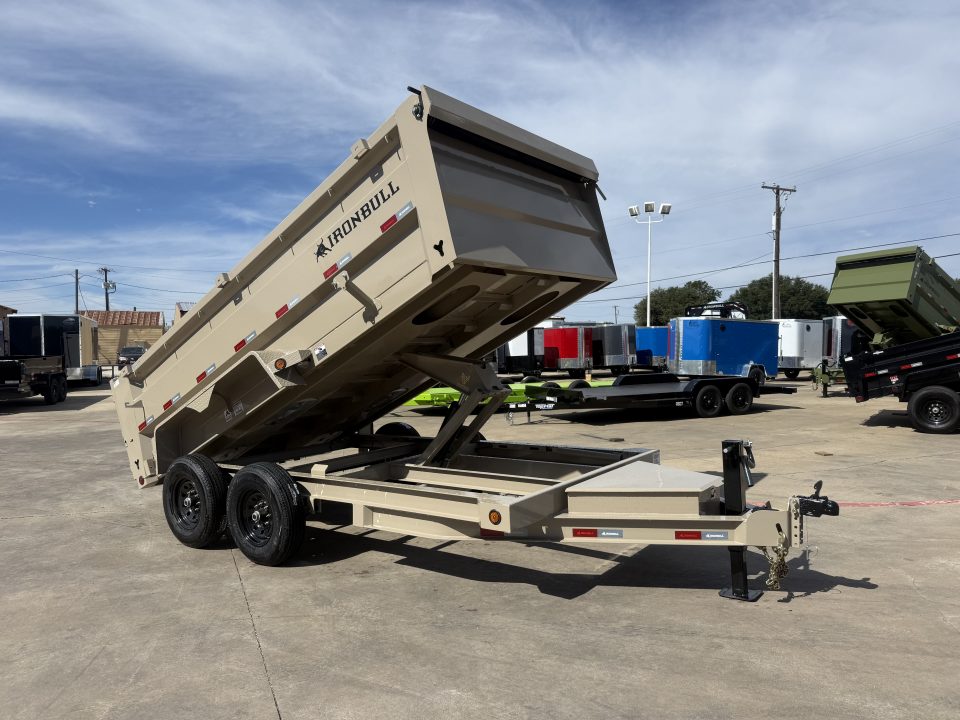 New 2027 Iron Bull DTB-83X14X3 Dump Trailer