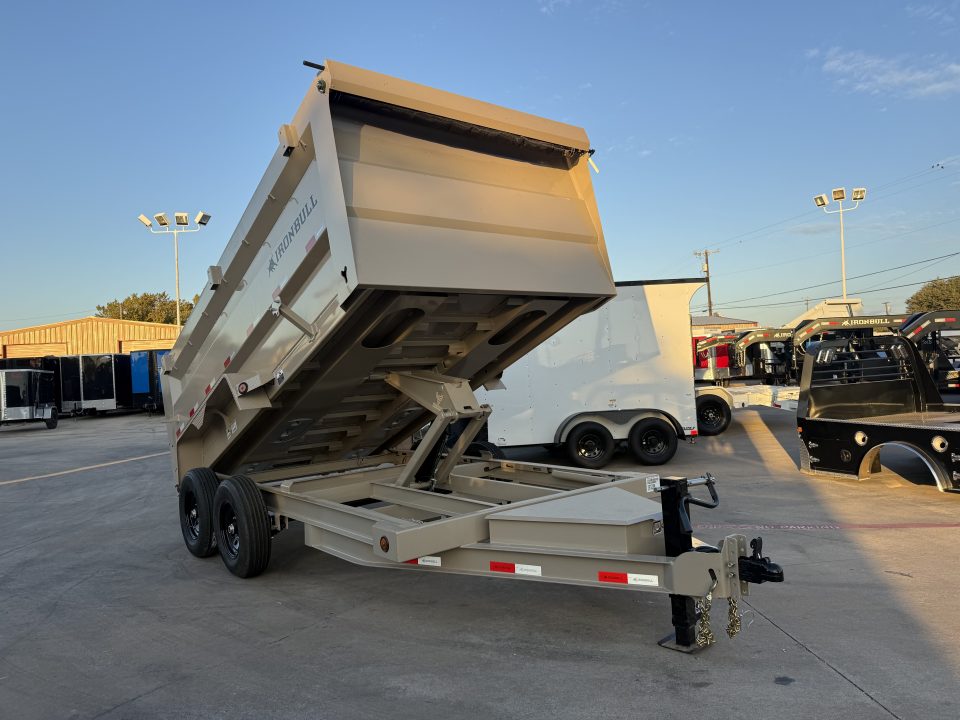 New 2027 Iron Bull DTB-83X14X4 Dump Trailer