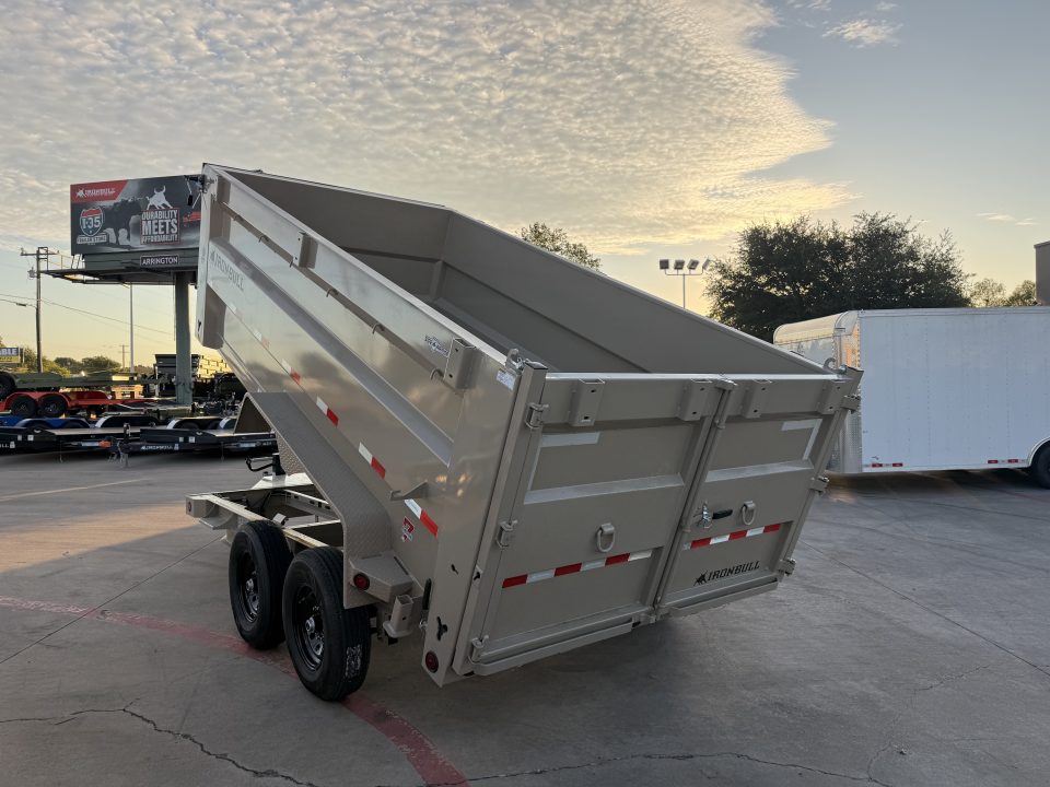 New 2027 Iron Bull DTB-83X14X4 Dump Trailer